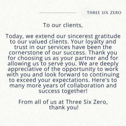 Three Six Zero